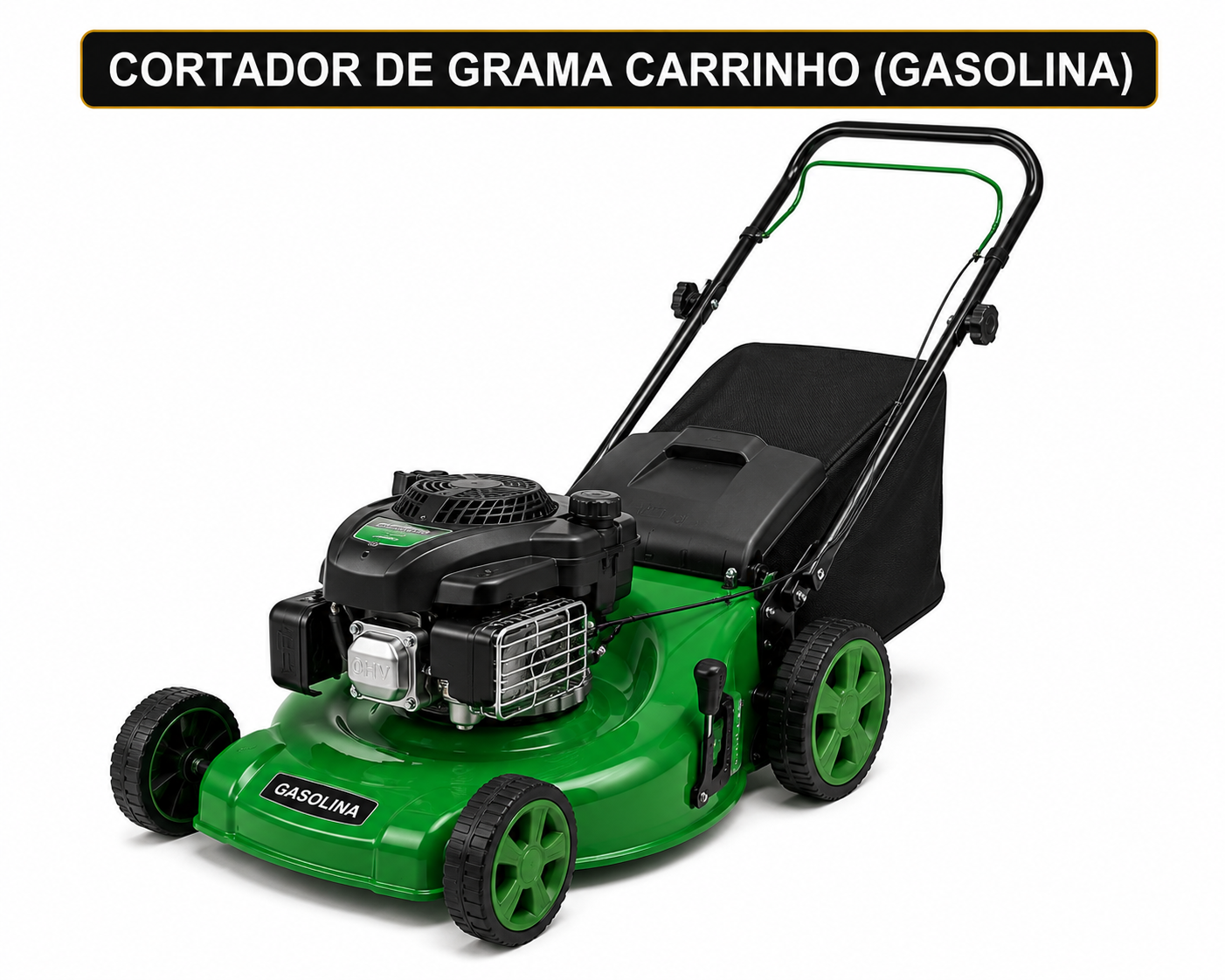 Cortador de Grama de Carrinho
